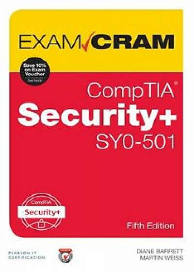 Comptia Security+ Sy0-501 Exam Cram, Paperback/Diane Barrett