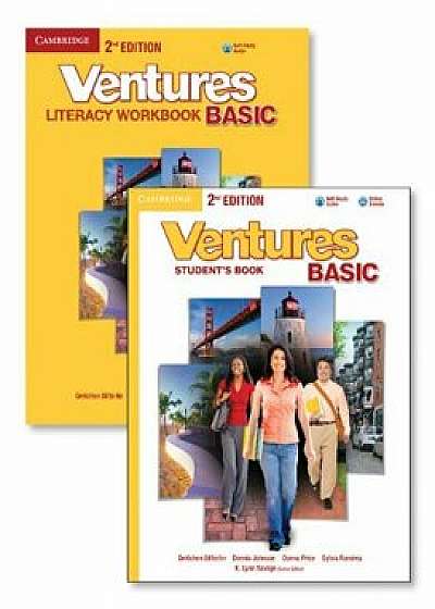 Ventures Basic Literacy Value Pack (Student's Book with Audio CD and Workbook with Audio CD), Hardcover (2nd Ed.)/Gretchen Bitterlin