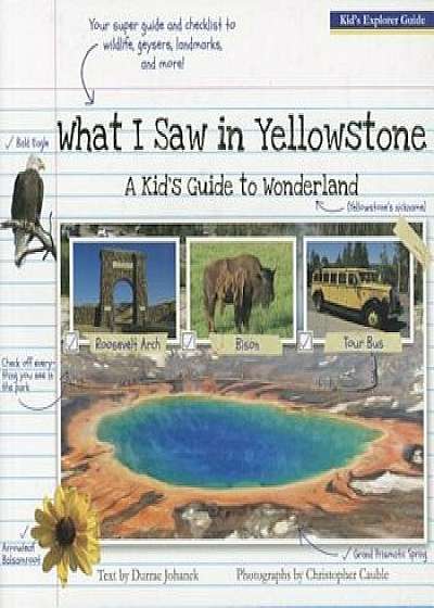 What I Saw in Yellowstone: A Kid's Guide to Wonderland, Paperback/Durrae Johanek