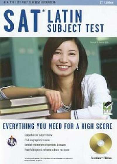 SAT Latin Subject Test, TestWare Edition 'With CDROM', Paperback/Ronald B. Palma