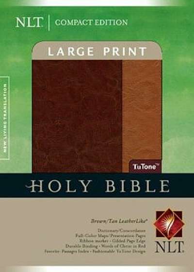 Large Print Bible-NLT-Compact, Hardcover/Tyndale