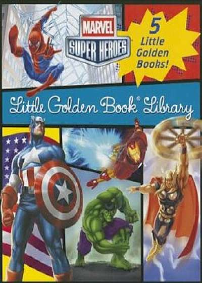 Marvel Little Golden Book Library, Hardcover/Various