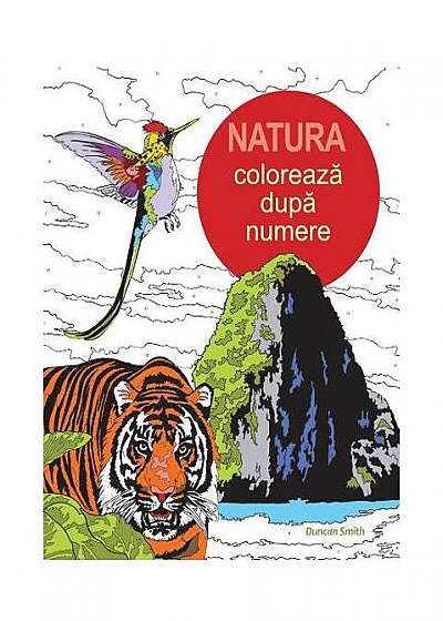 Natura. Colorează după numere