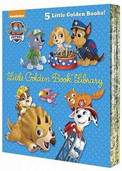 Paw Patrol Little Golden Book Library (Paw Patrol), Hardcover/***
