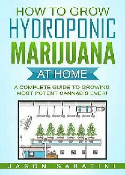 How to Grow Hydroponic Marijuana at Home: A Complete Guide to Growing Most Potent Cannabis Ever!, Paperback/Jason Sabatini