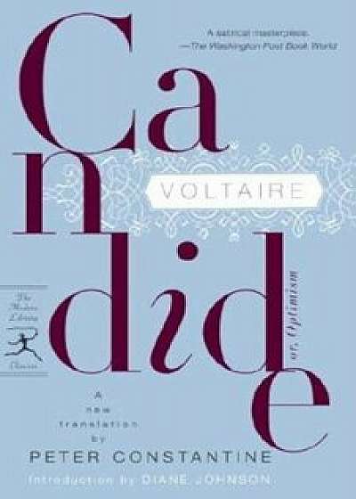 Candide: Or, Optimism, Paperback/Voltaire