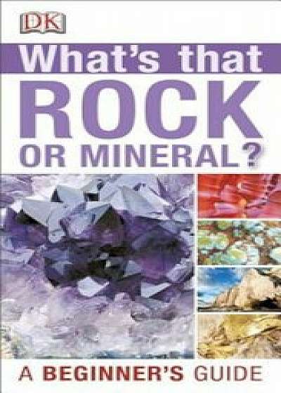 Coperta cărții What's That Rock or Mineral', Paperback/DK Publishing