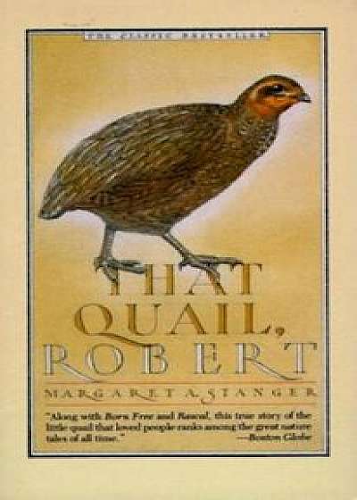 Coperta cărții That Quail, Robert, Paperback/Margaret Stanger de Margaret Stanger
