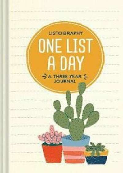 Listography: One List a Day, Hardcover/Lisa Nola