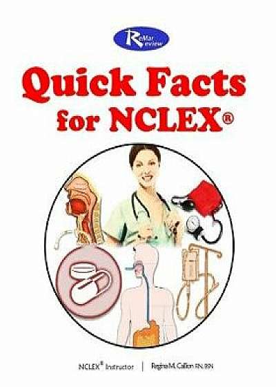 The Remar Review Quick Facts for NCLEX, Paperback/Msn Rn, Regina M. Callion