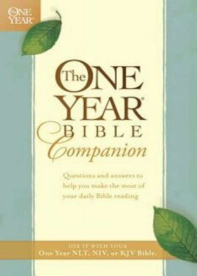 Coperta cărții The One Year Bible Companion, Paperback/Tyndale