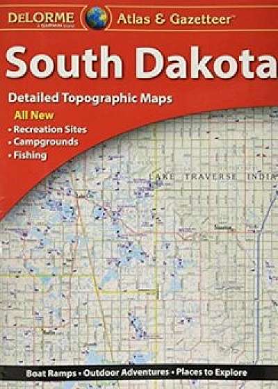 Delorme South Dakota Atlas and Gazetteer: Desd, Paperback/Rand McNally