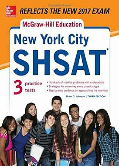 McGraw-Hill Education New York City Shsat, Third Edition, Paperback/Drew D. Johnson