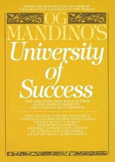 University of Success, Paperback/Og Mandino