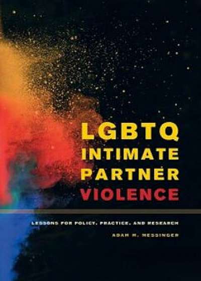 Lgbtq Intimate Partner Violence: Lessons for Policy, Practice, and Research, Hardcover/Adam M. Messinger
