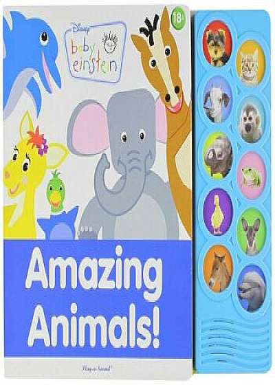 Amazing Animals: Play-A-Sound, Hardcover/Phoenix Intl