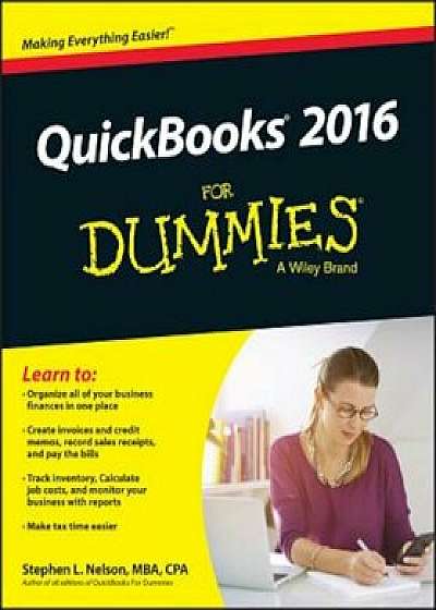 QuickBooks 2016 for Dummies, Paperback/Stephen L. Nelson