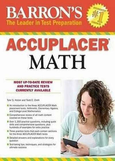 Accuplacer Math, Paperback/Barrons Educational Series