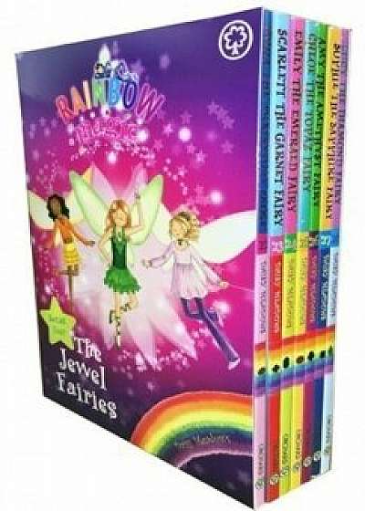 Rainbow Magic Series 4 Jewel Fairies Collection 7 Books Box Set (Book 22-28)/Daisy Meadows