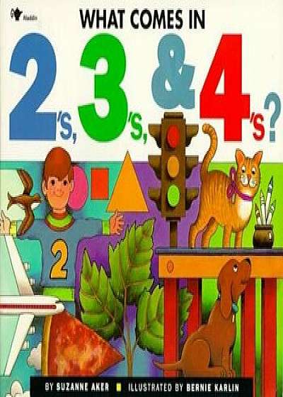 Coperta cărții What Comes in 2's, 3's & 4's', Paperback/Suzanne Aker