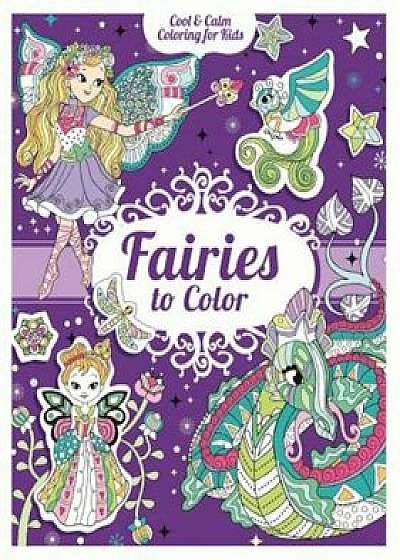 Fairies to Color 'With 200 Stickers', Paperback/CarltonPublishing Group