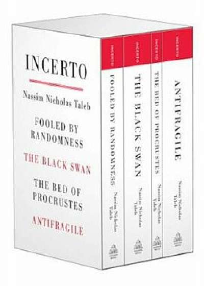 Incerto: Fooled by Randomness the Black Swan the Bed of Procrustes Antifragile, Paperback/Nassim Nicholas Taleb