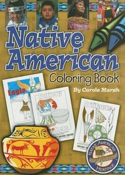 Native American Coloring Book, Paperback/Carole Marsh