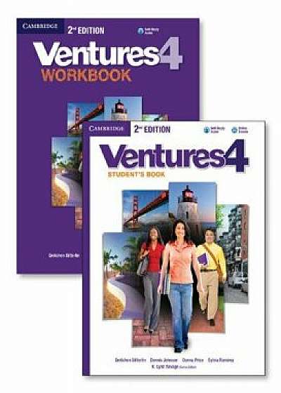 Ventures Level 4 Value Pack (Student's Book with Audio CD and Workbook with Audio CD), Paperback (2nd Ed.)/Gretchen Bitterlin