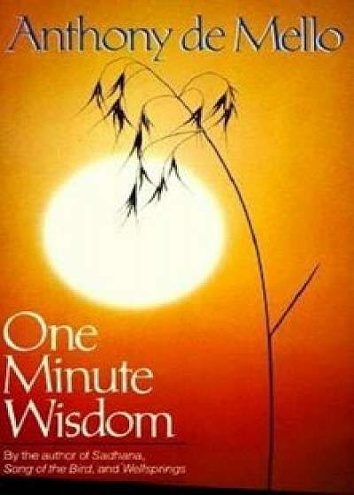 One Minute Wisdom, Paperback/Anthony De Mello