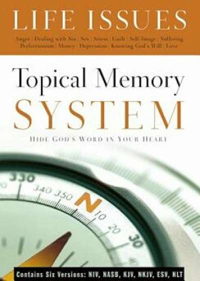 Topical Memory System Life Issues: Hide God's Word in Your Heart, Paperback/Navigators