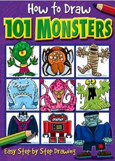 How to Draw 101 Monsters, Paperback/Dan Green