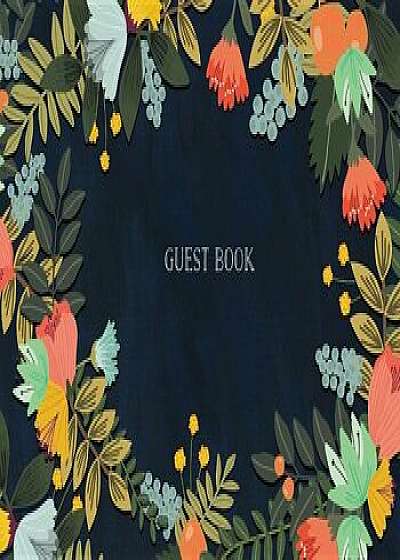 Guest Book: Modern Floral Edition, Hardcover/Mia Charro