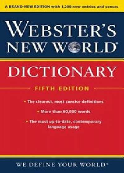 Webster's New World Dictionary, Fifth Edition, Paperback/Steven Racek Kleinedler