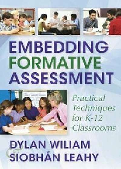 Embedding Formative Assessment: Practical Techniques for K-12 Classrooms, Paperback/Dylan Wiliam