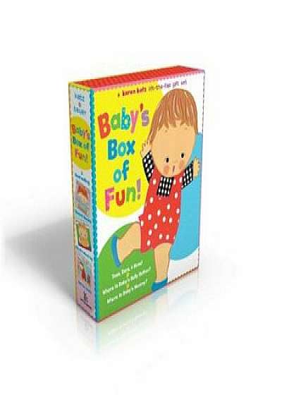 Baby's Box of Fun: A Karen Katz Lift-The-Flap Gift Set: Toes, Ears, & Nose!/Where Is Baby's Belly Button'/Where Is Baby's Mommy', Hardcover/Karen Katz