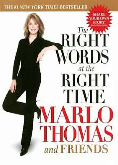 The Right Words at the Right Time, Paperback/Marlo Thomas