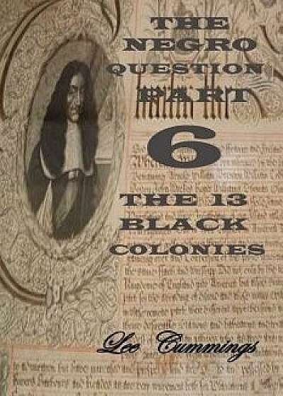 The Negro Question Part 6 the 13 Black Colonies, Paperback/MR Lee Cummings