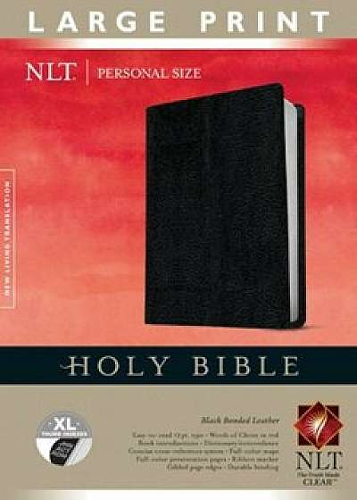 Personal Size Large Print Bible-NLT, Hardcover/Tyndale