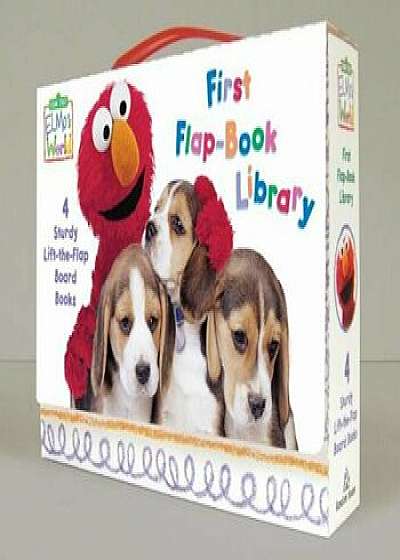 Elmo's World: First Flap-Book Library (Sesame Street), Hardcover/Random House