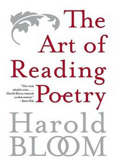The Art of Reading Poetry, Paperback/Harold Bloom