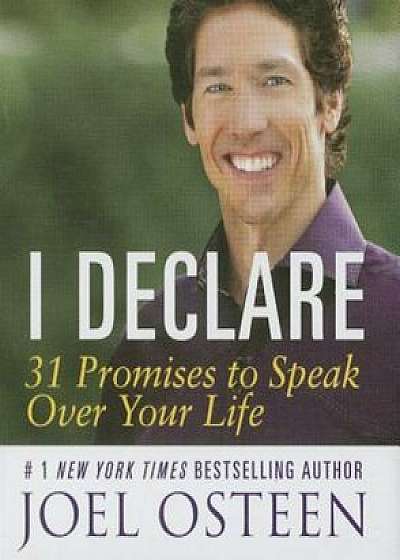 I Declare: 31 Promises to Speak Over Your Life, Hardcover/Joel Osteen