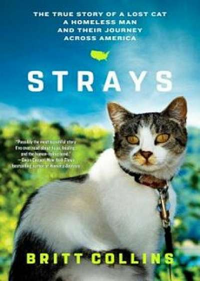 Strays: The True Story of a Lost Cat, a Homeless Man, and Their Journey Across America, Paperback/Britt Collins
