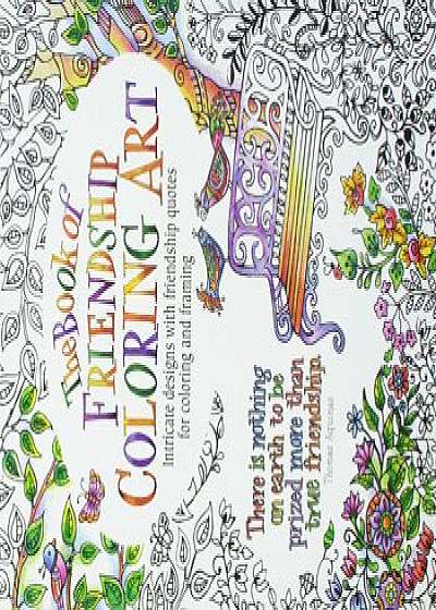 The Book of Friendship Coloring Art, Paperback/Inc Product Concept Mfg