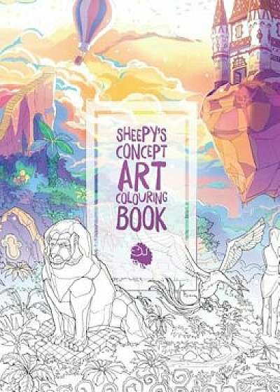 Mrsuicidesheep's Concept Art Colouring Book, Paperback/Sheepy