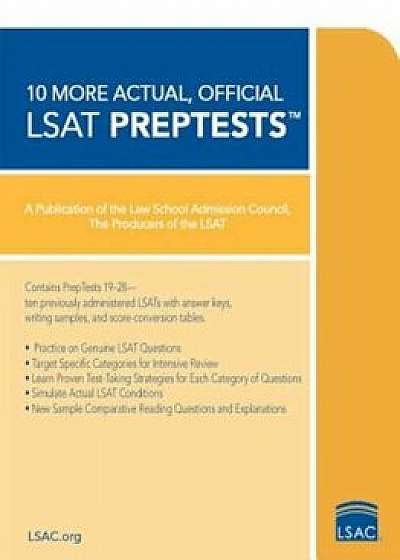 10 More Actual, Official LSAT PrepTests, Paperback/Law School Admission Council