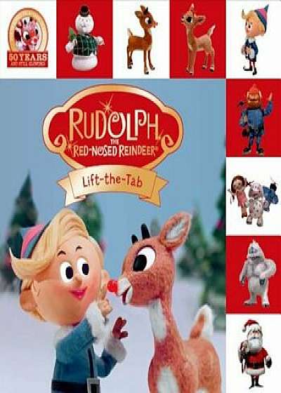 Rudolph the Red-Nosed Reindeer Lift-The-Tab, Hardcover/Roger Priddy