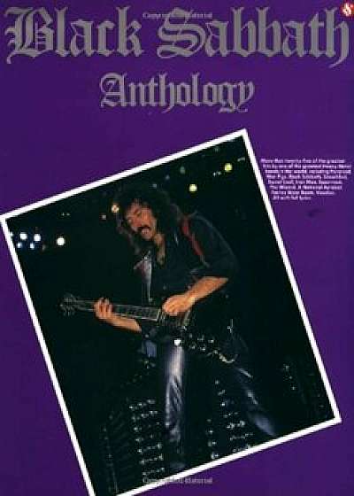 Black Sabbath - Anthology, Paperback/Music Sales Corporation