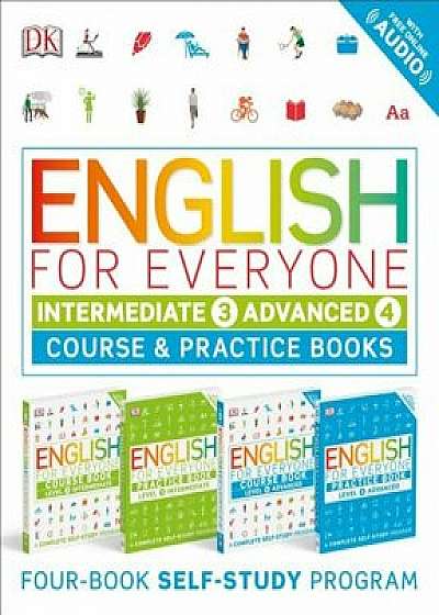 English for Everyone Slipcase: Intermediate and Advanced, Hardcover/DK