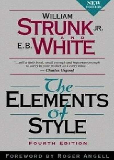 The Elements of Style, Fourth Edition, Paperback/***