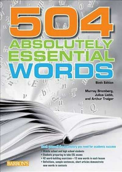 504 Absolutely Essential Words, Paperback/Murray Bromberg